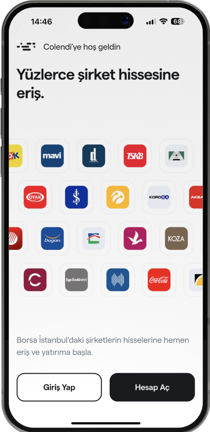 Colendi Mobile App